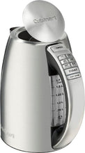 Load image into Gallery viewer, Cuisinart - PerfecTemp Cordless Electric Kettle - Silver