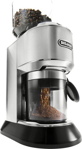 DeLonghi - Dedica 14-Cup Coffee Grinder - Stainless steel