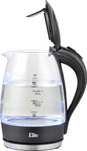 Load image into Gallery viewer, Elite Platinum - 7.2-Cup Electric Kettle - Black