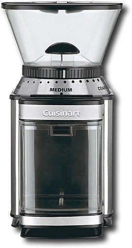 Brim - 6.4-Oz. Conical Burr Coffee Grinder - Stainless Steel